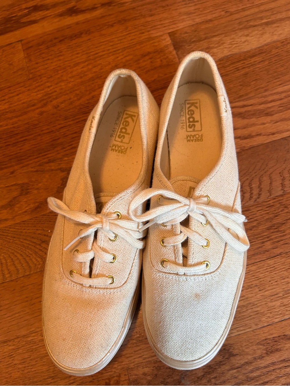 Keds Triple Shimmer Platform Sneaker SZ 9.5 - Picture 2 of 9